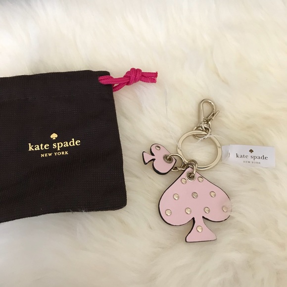 kate spade Accessories - Kate Spade key chain - pink heart